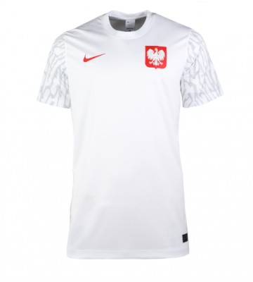 Poland Replica Home Stadium Shirt for Women World Cup 2022 Short Sleeve